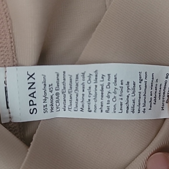 BNWT Spanx Suit Your Fancy Waist Cincher, beige Medium, great for shorter waists - Picture 6 of 8